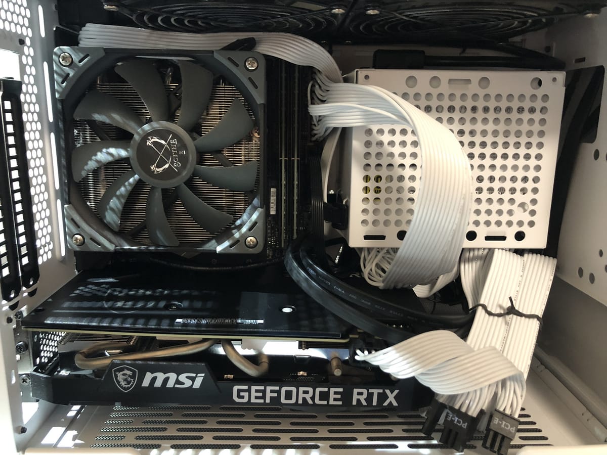 ホワイトモデルを組み込んだ状態