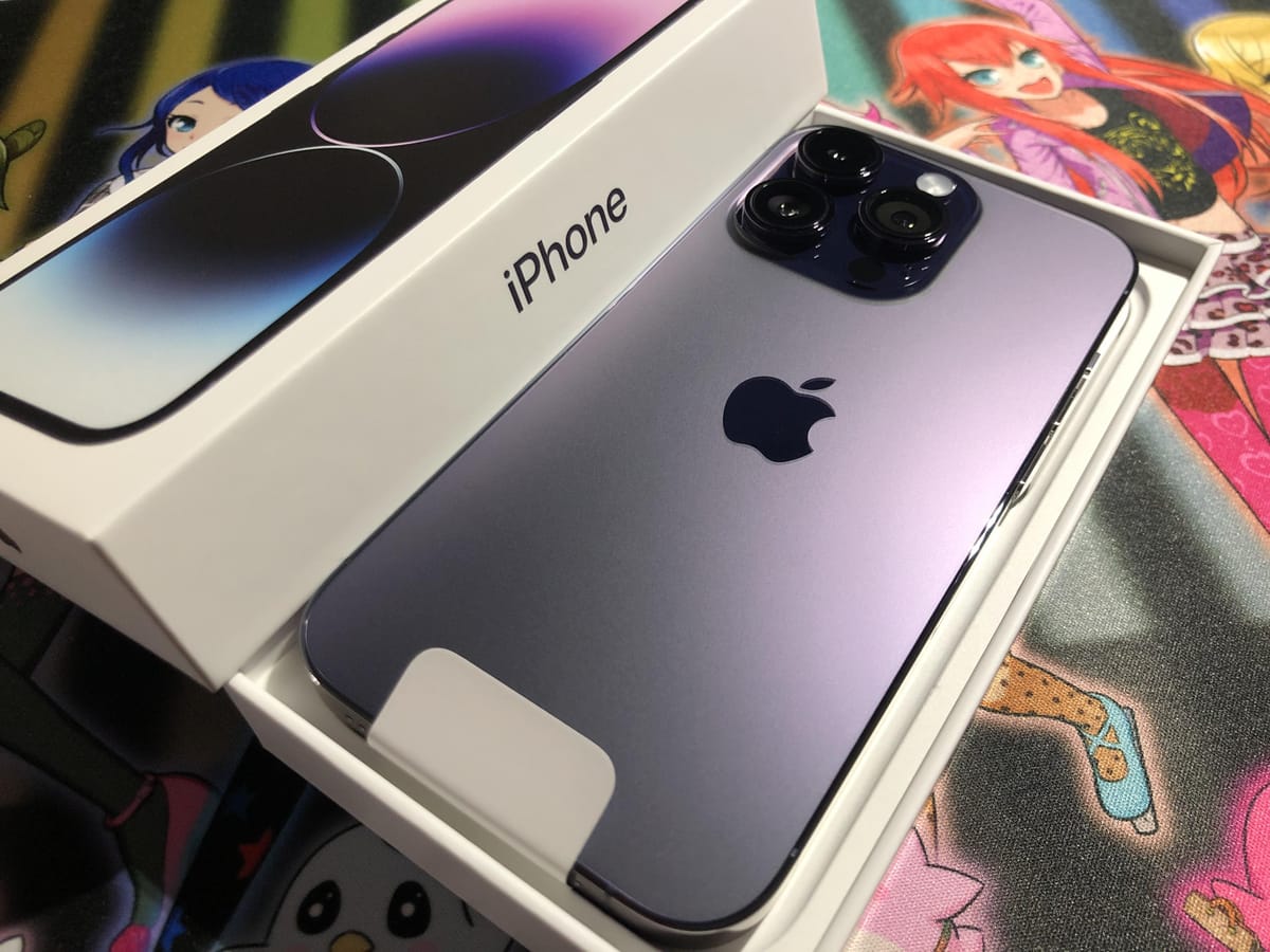 iPhone 14 Pro ディープパープル