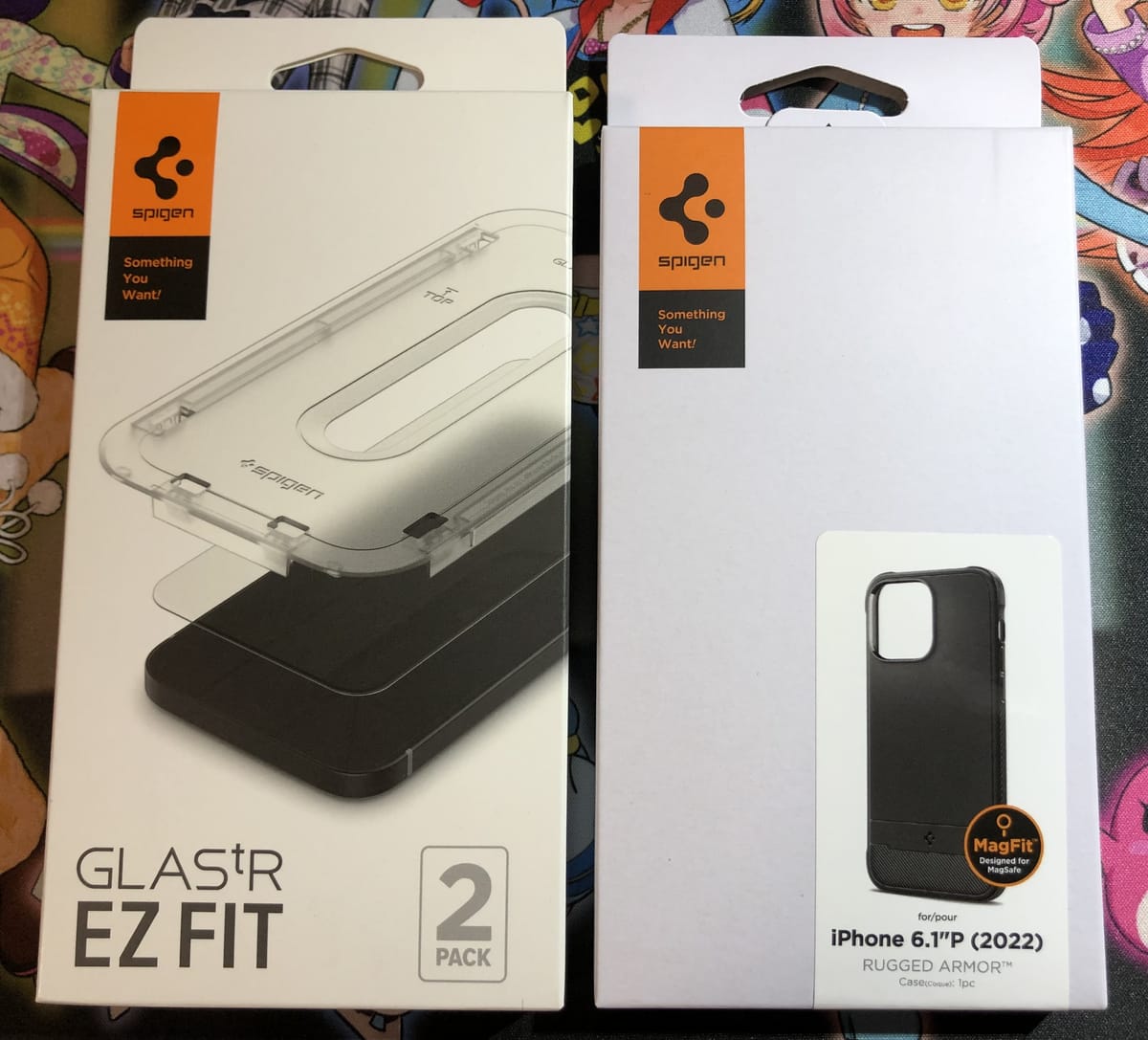 着弾したフィルムとケース