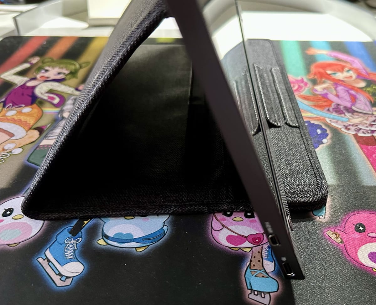 スタンドとして使ってみた図